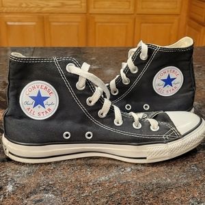 Converse Chuck Taylor All Star Black Hightop Shoes
